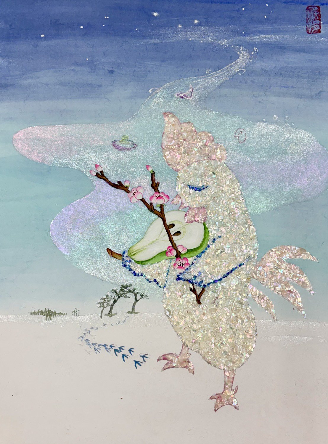 오승연 작 〈심연의 울림〉